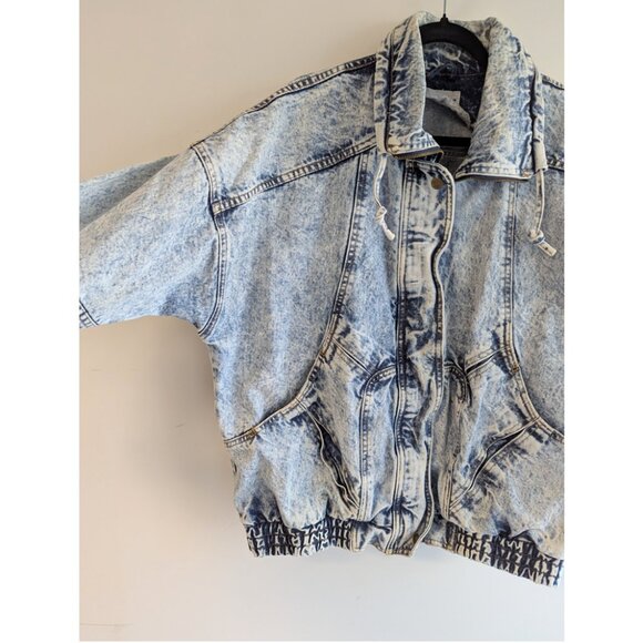 Vintage DEB Acid Wash Denim Jacket - Picture 2 of 10